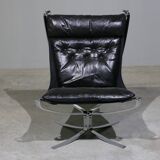 Set of Model Falcon Lounge Chairs by Sigurd Ressel for Vatne Mobler