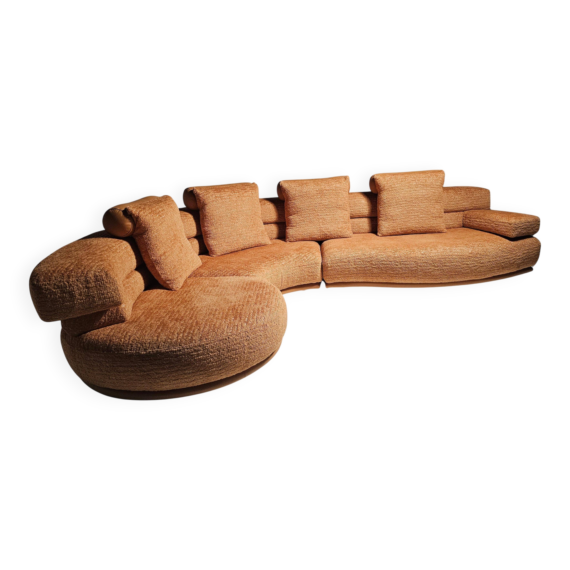Sculptural canapé by Wiener Werkstätte, Austria, 1980s