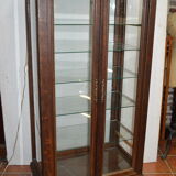 Oak display case