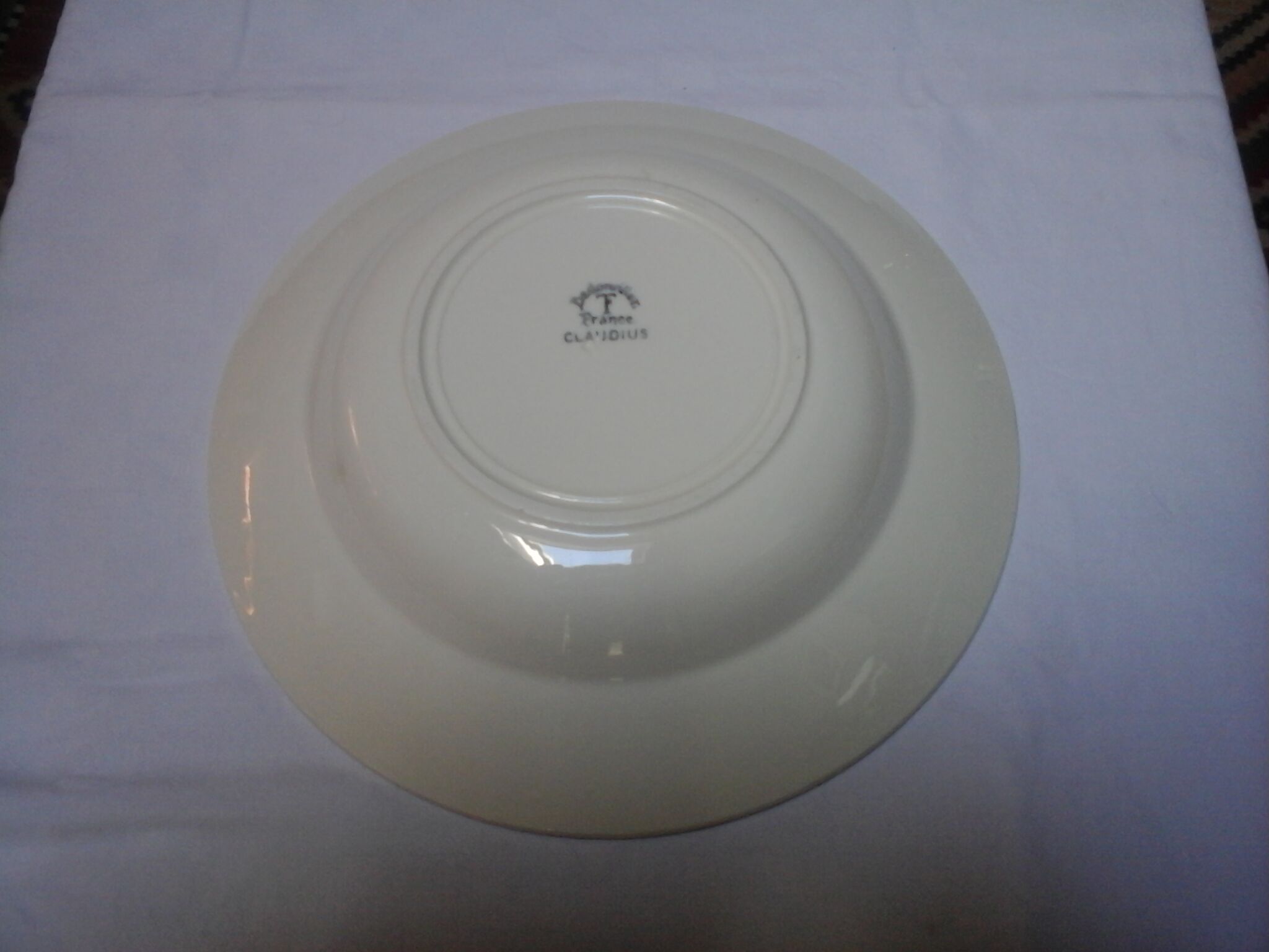 Plat creux claudius / badonviller