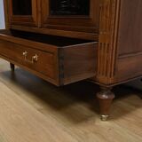 Bookcase in Solid Walnut, Louis XVI style – Mid-19th century