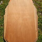 Art Deco mirror in carved wood