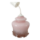 Lustre verre opaline