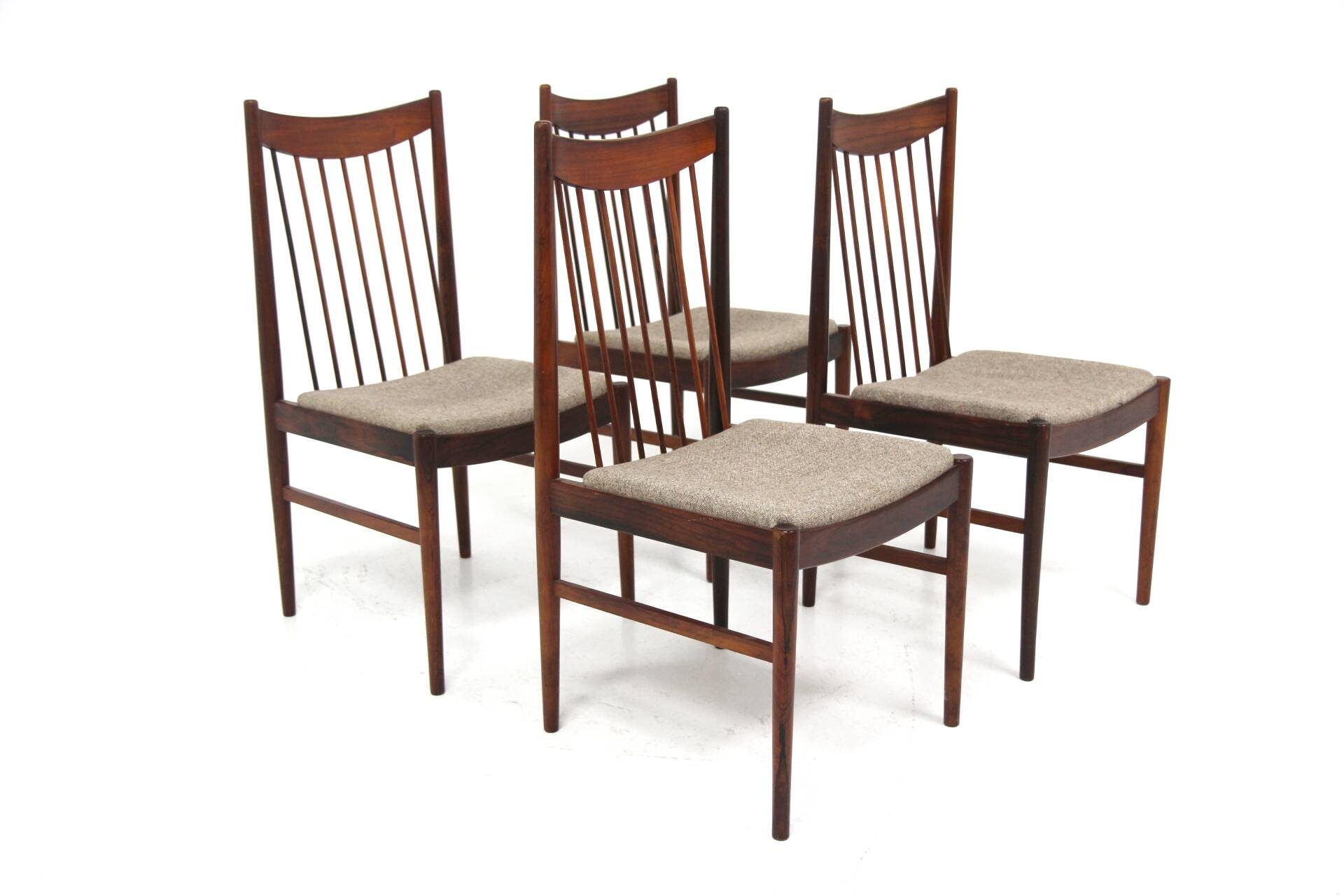 Set of 4 Scandinavian chairs "Model 422", Arne Vodder, Sibast Furniture, Denmark, 1960