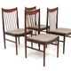 Set de 4 chaises scandinave "Model 422", Arne Vodder, Sibast Furniture, Danemark, 1960