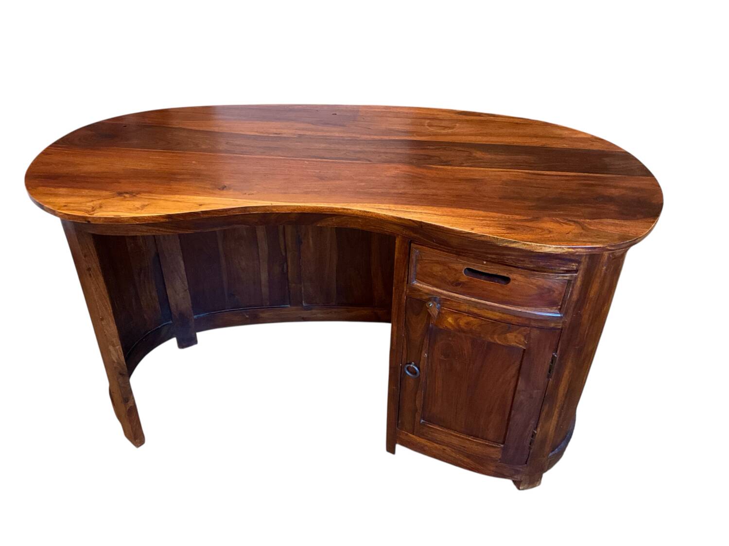 Bean wood desk