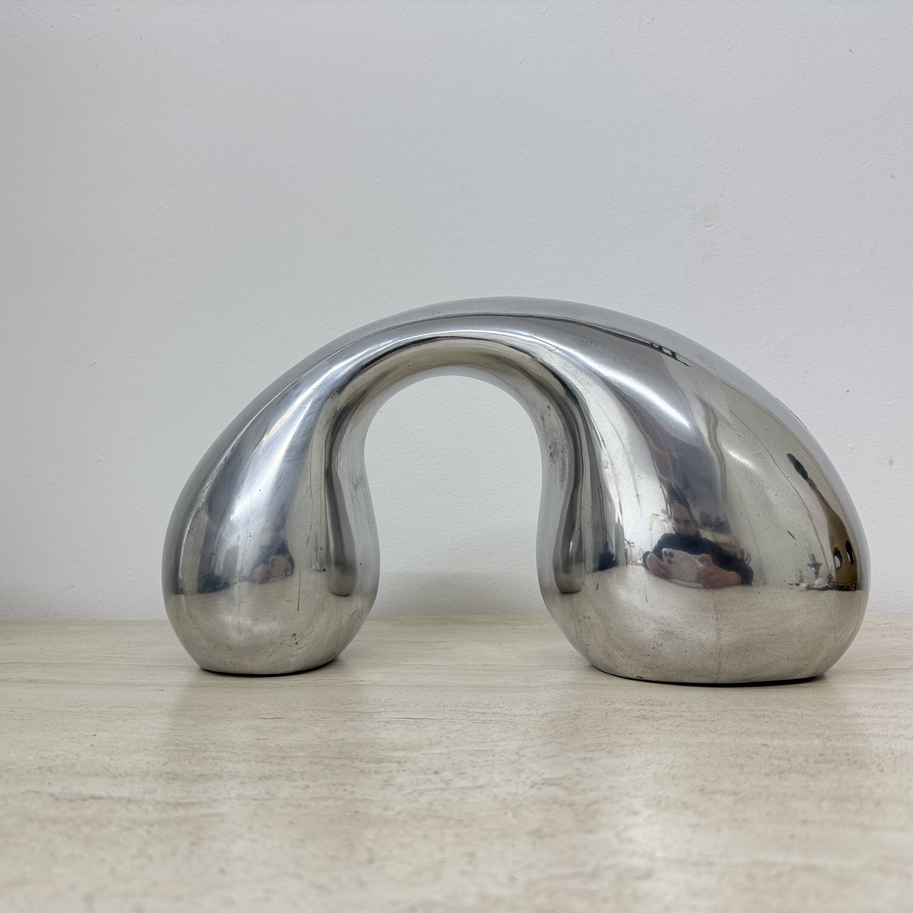 Biomorphic Sculpture Object in Aluminum by Eva & Peter Moritz for Ikea, 198