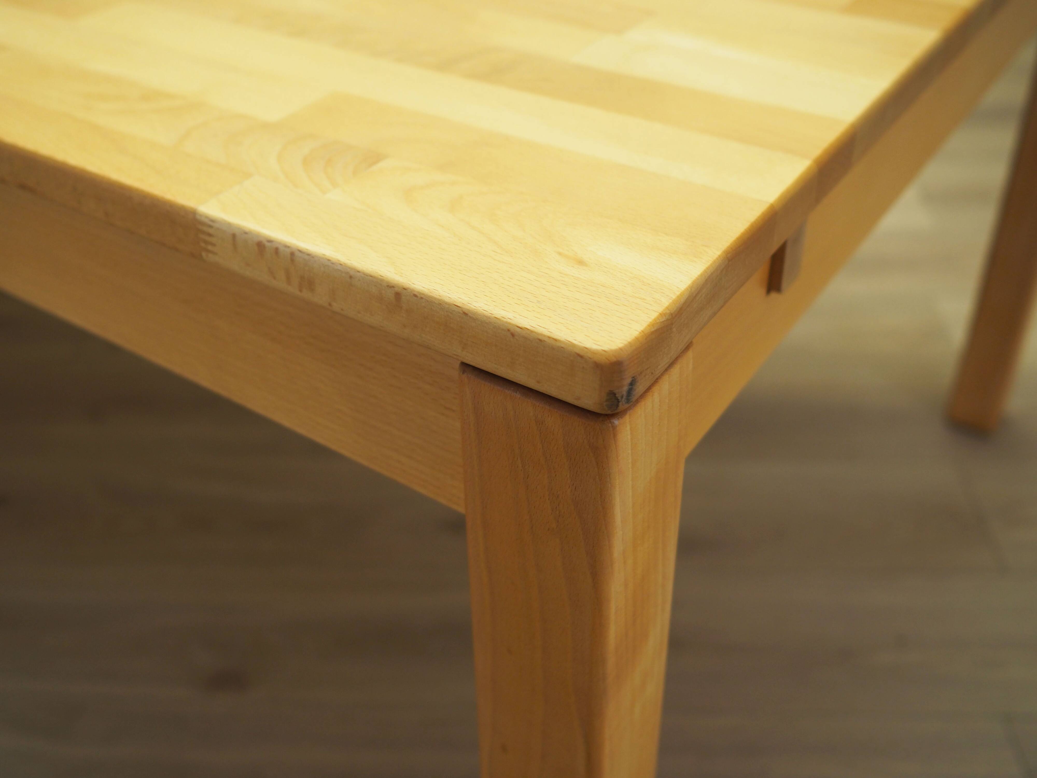 Beech desk, Danish design, 1980s, production: Denmark