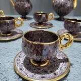 Complete coffee and tea set by Marius Gugie Vallauris Vintage