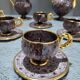 Complete coffee and tea set by Marius Gugie Vallauris Vintage