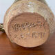 Vallauris stoneware lamp, signed Sesame