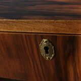 Art deco walnut desk