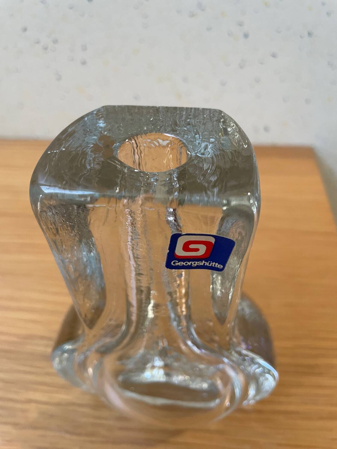 Georgshütte single flower vase