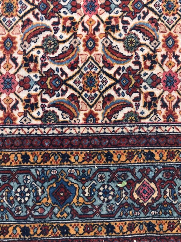 Former carpet Persian Tabriz Senneh baft done hand 140 X 212 CM