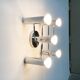Vintage German Space Age ceiling lamp by Gaetano Sciolari for Leola, 1970s.
