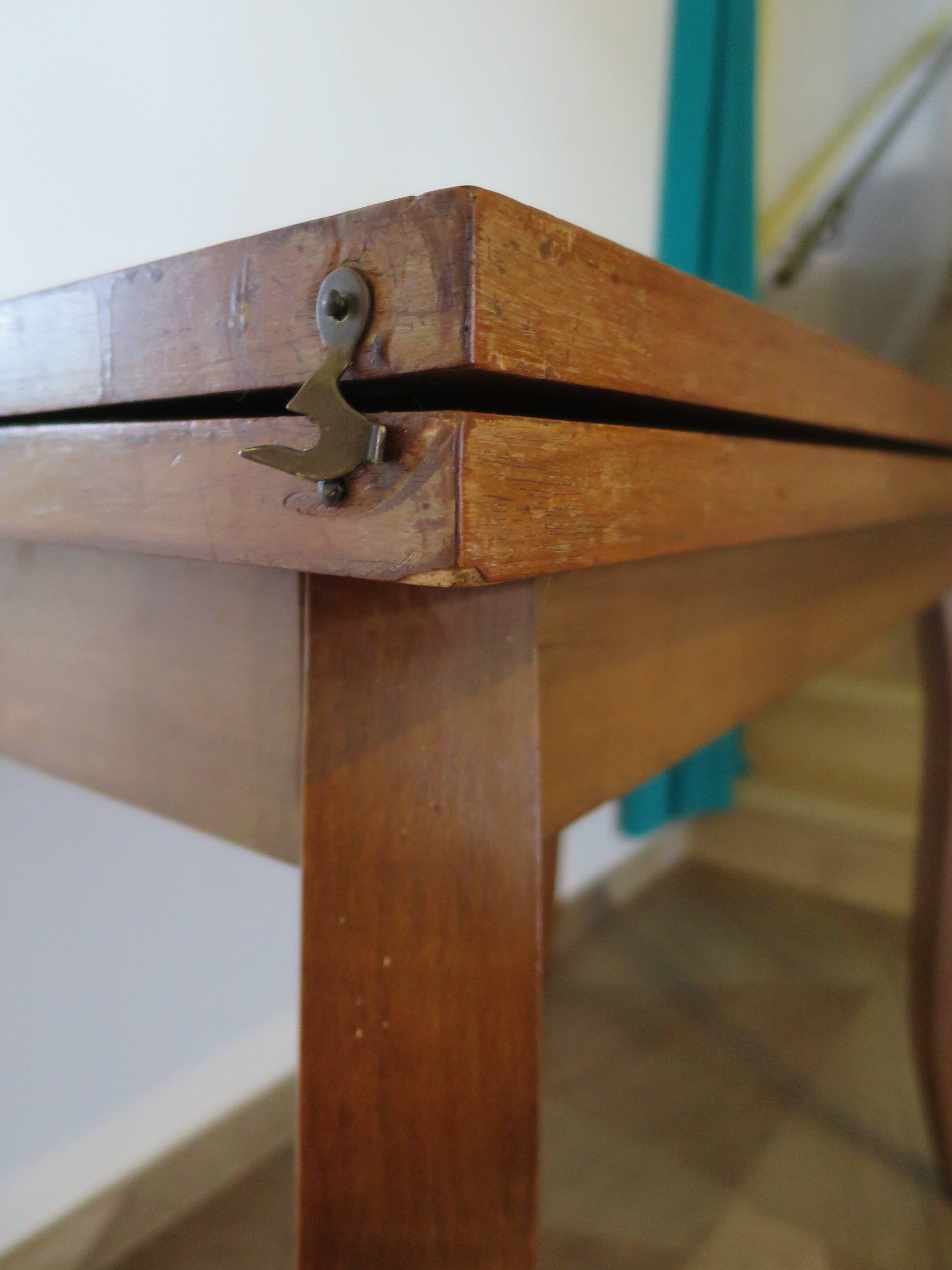 Table de salle à manger extensible, années 50-60