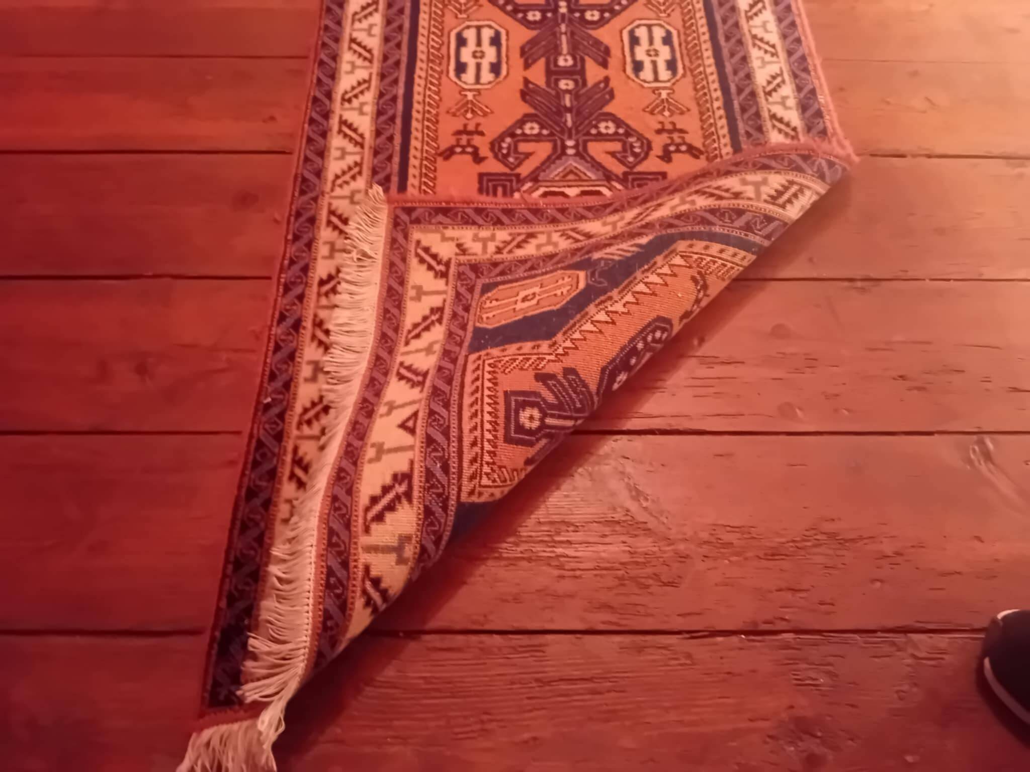 Tapis de couloir Persan fait main 385x68cm