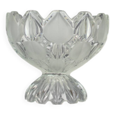 Coupe en verre pressé, collection Tulip, Tchécoslovaquie, années 1957