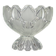 Large Tulip Collection Pressed Glass Bowl, Czechoslovakia, 1957s