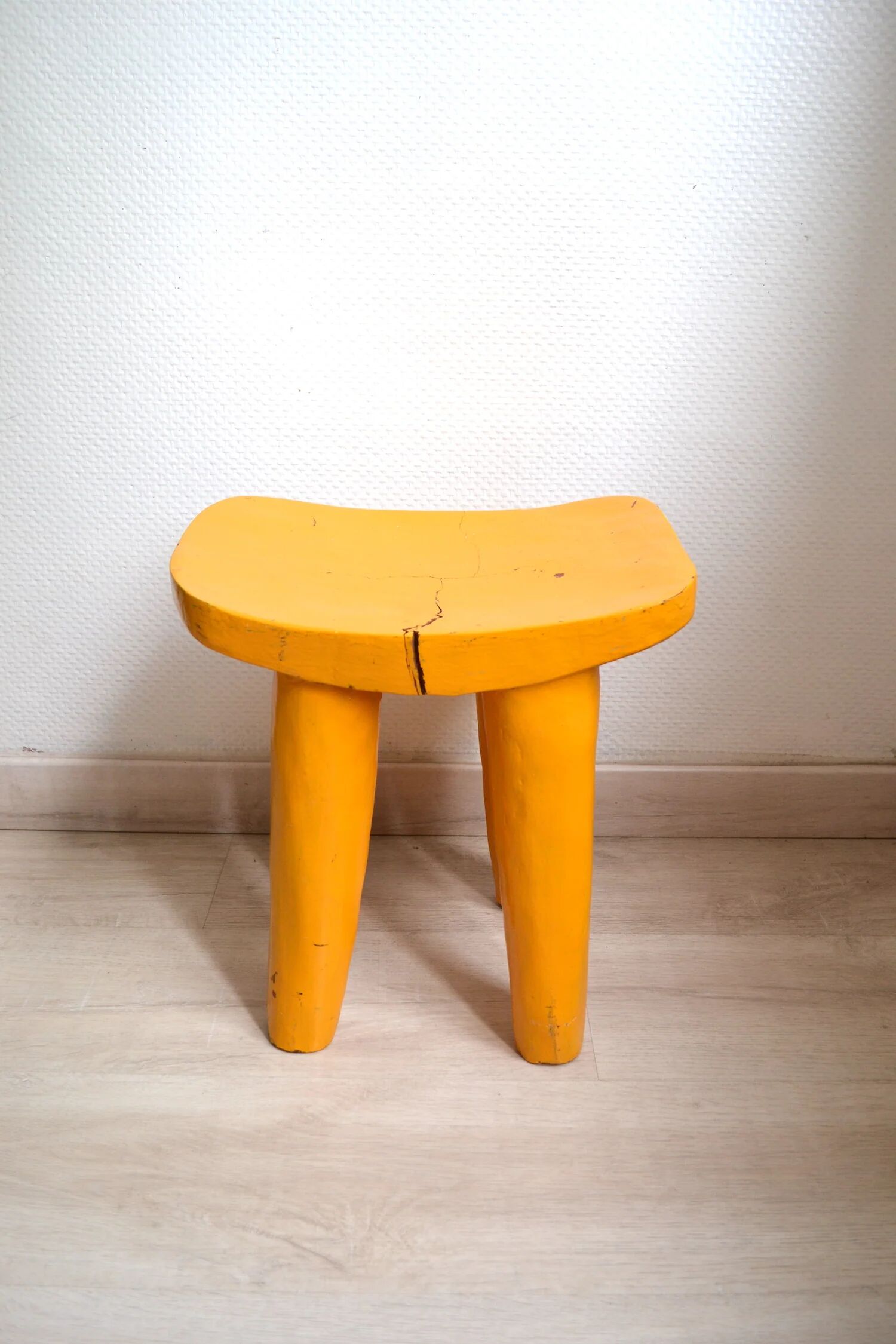 Yellow stool from Benin