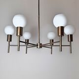 Mid century modern chandelier 6 cups