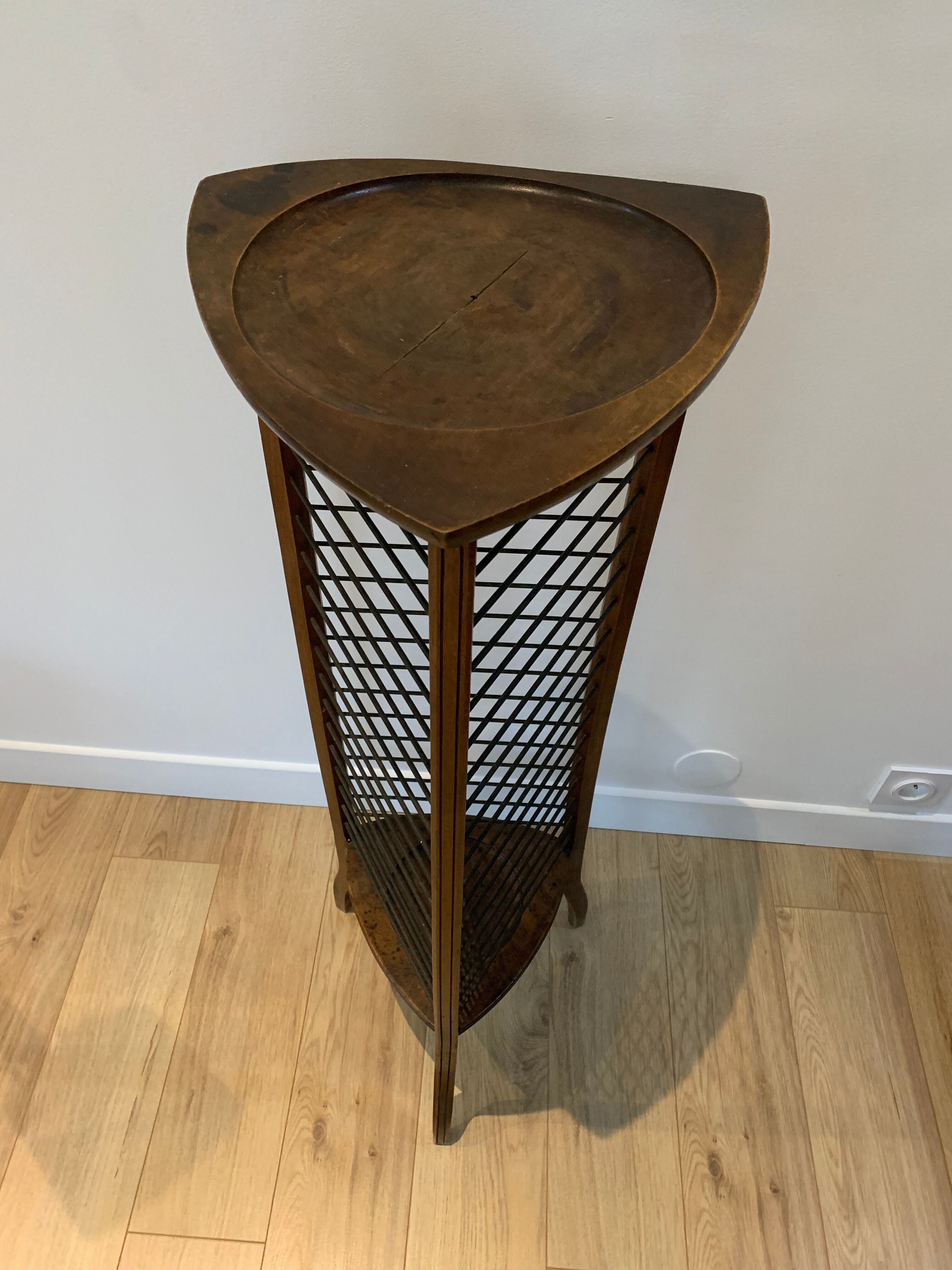 Rare hotel furniture restaurant door antique 19th mahogany plate