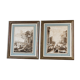 Paire de gravures encadrées, Claude Lorrain
