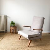 Fauteuil inclinable entièrement restauré