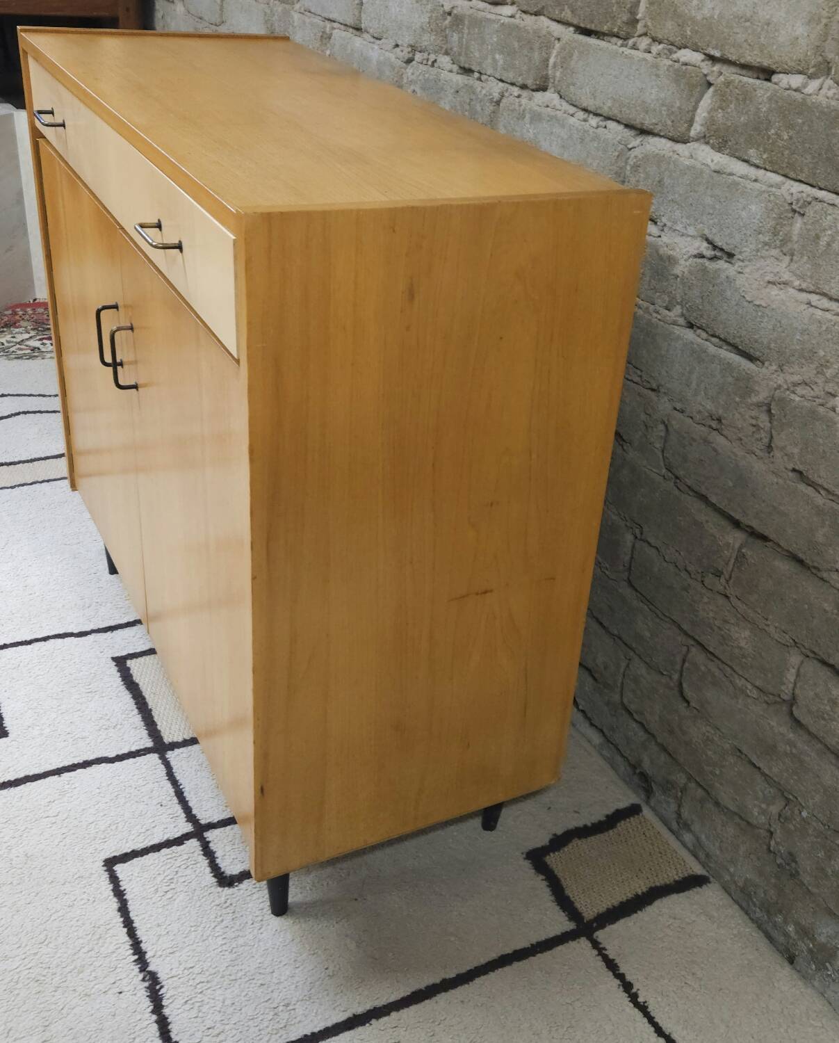 Small cabinet with 1 drawer and 2 doors, circa 1960
