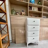 High chest of drawers with 4 original vintage drawers from the 1950s