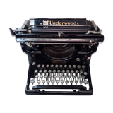 Underwood typewriter 1900