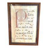 Antiphonal page 17th century