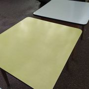 Lot of 3 Formica and Wood Bistro Tables - 1950 - 1960