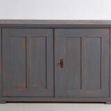 Small antique silver-grey cupboard (circa 1900) #29