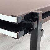 Table basse extensible cubiste, années 1980