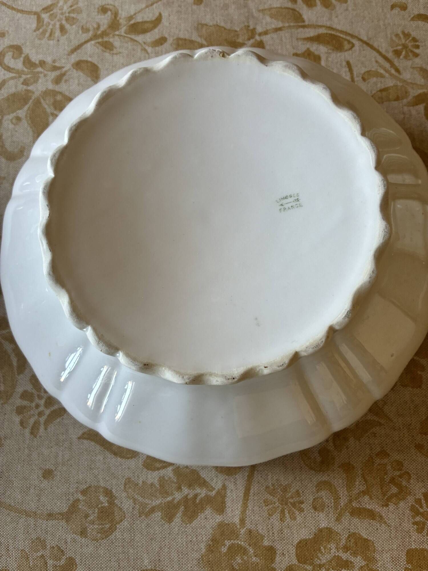 Service ancien de table en porcelaine de Limoges