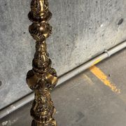 Vintage Boroque Style Brass Floor Lamp