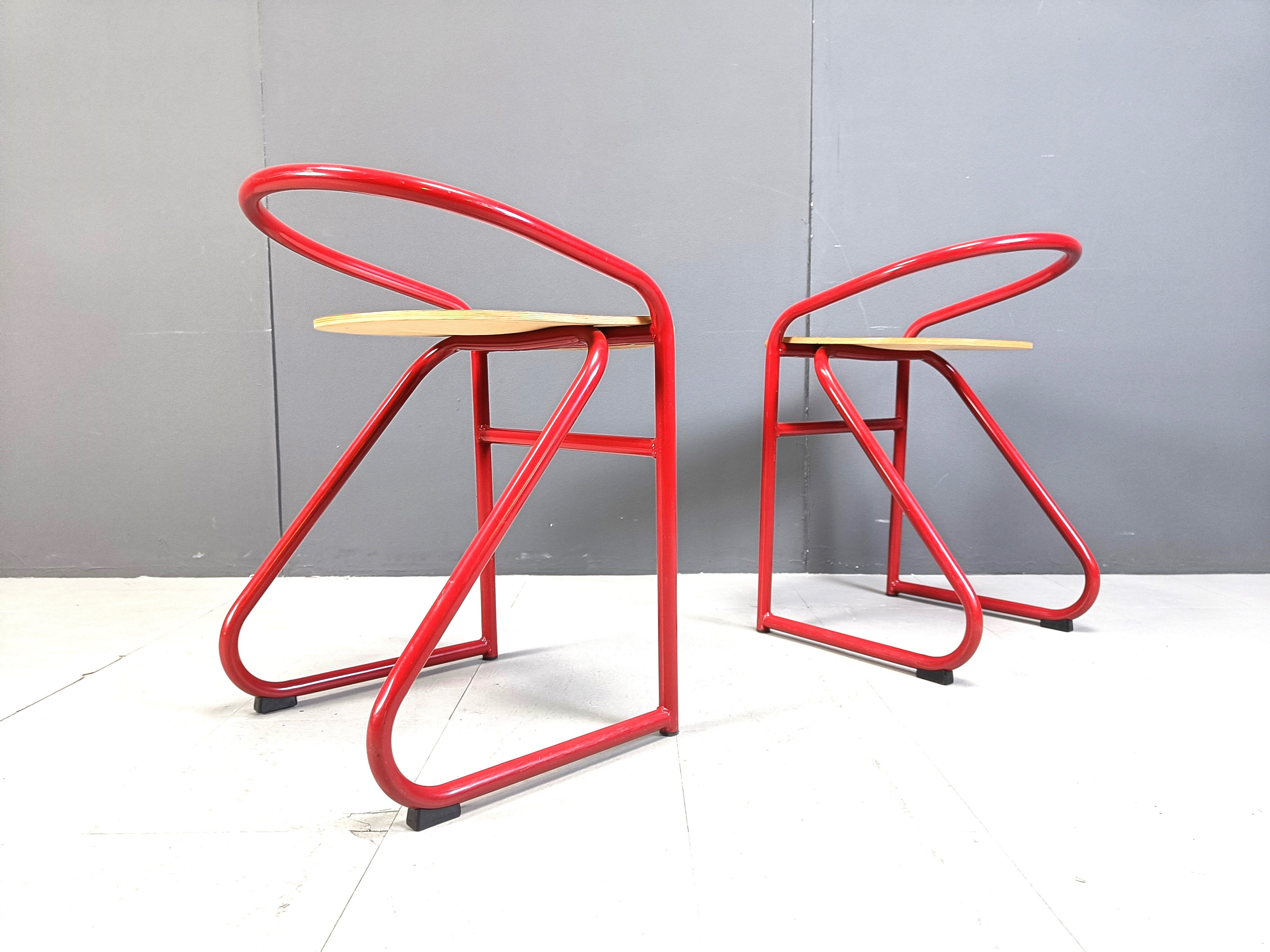 Postmodern stools by Samo, 1980s