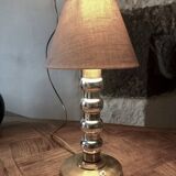 Mercury glass lamp base