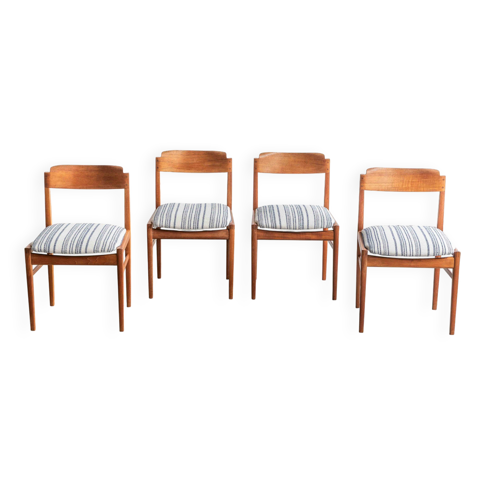 Set of 4 dining chairs, Danish design, 1950's