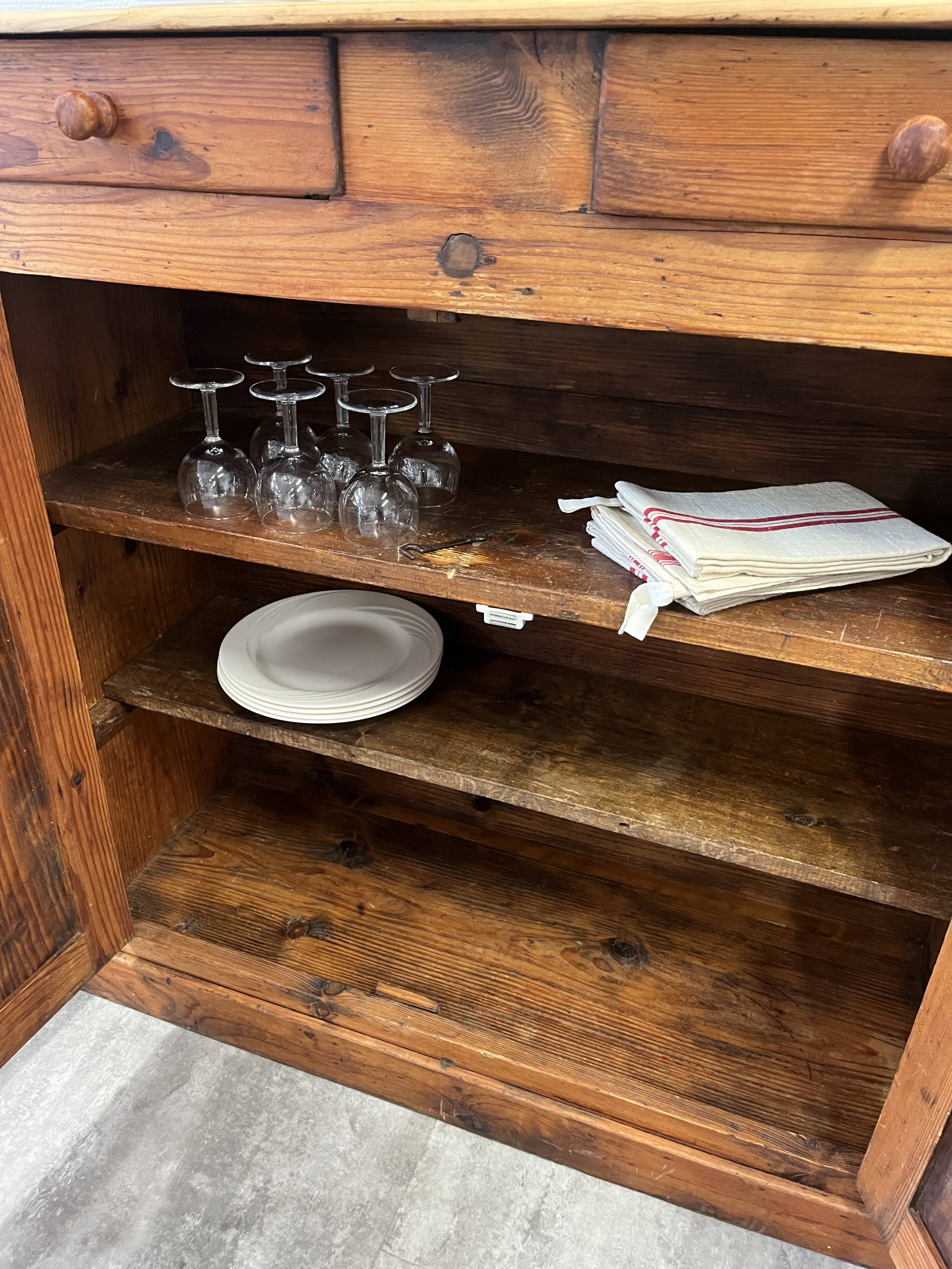 Parisian wooden buffet