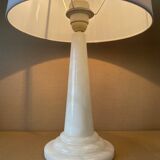 80s alabaster table lamp