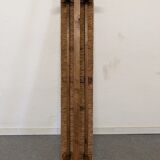 Wooden bench and marsh straw 50s/60s