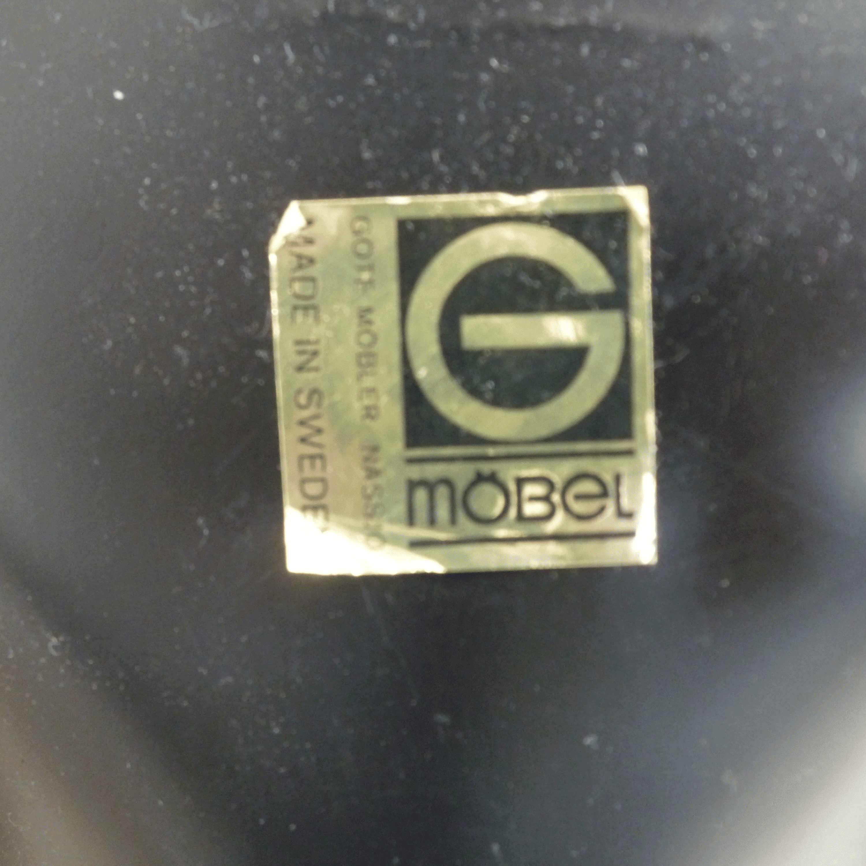 G-MÖBEL armchair leather, 1970