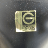 G-MÖBEL armchair leather, 1970