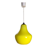 Suspension 1970 en opaline jaune