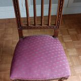 Pair of napoleon lll bedroom chairs