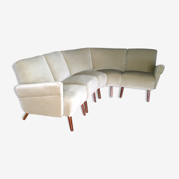 Modular corner sofa 5 years 50-60 places