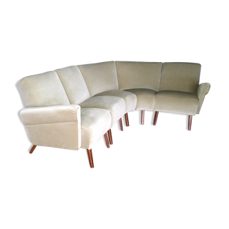 Modular corner sofa 5 years 50-60 places