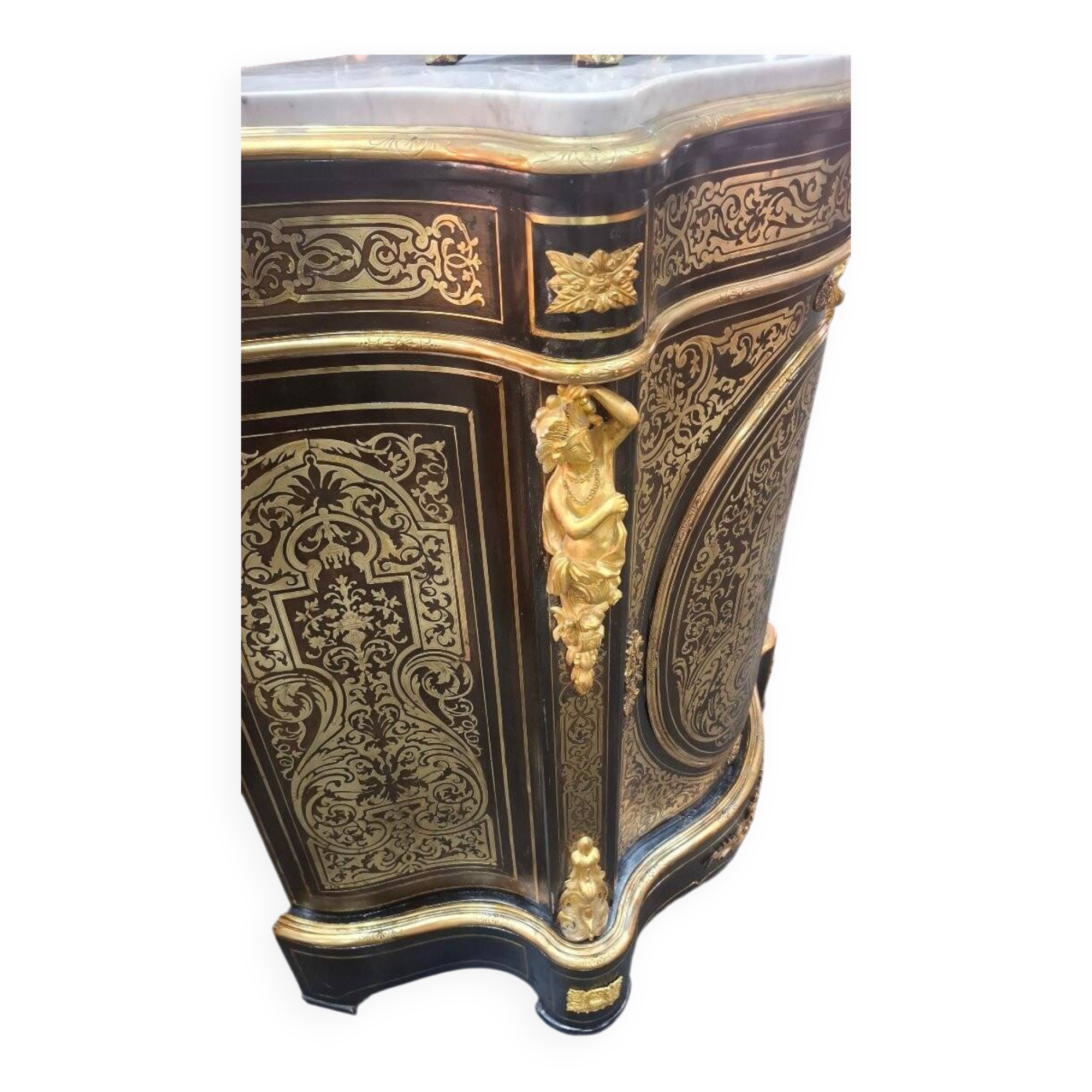 Bureau d'entre-deux in Boulle marquetry, Napoleon III period – Mid